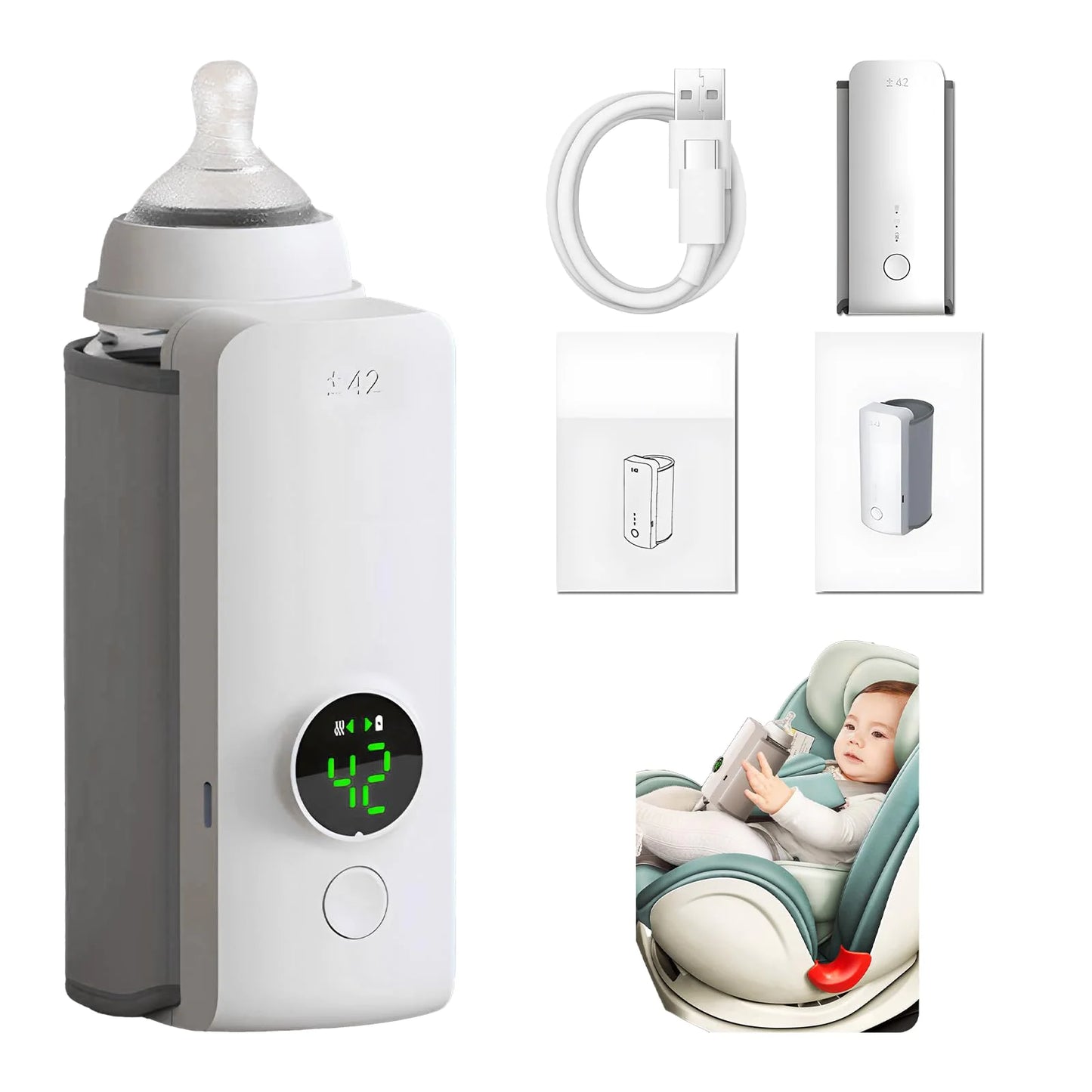 Rechargeable Baby Bottle Warmer